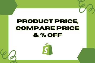 Product Price, Compare Price & % Off