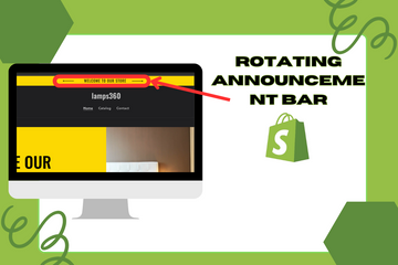 Rotating Announcement Bar
