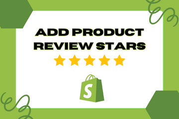 Add Product Review Stars