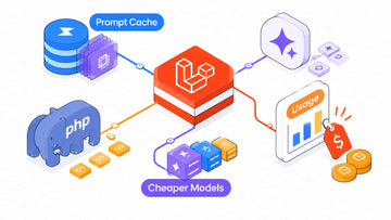 Laravel AI SDK cost optimization with prompt caching, cheaper models, embeddings, and provider failover