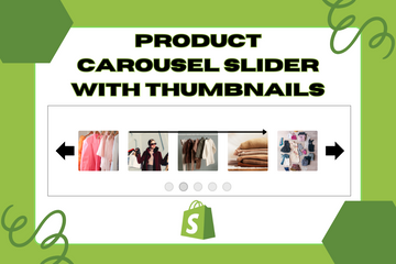 Product Carousel Slider With Thumbnails