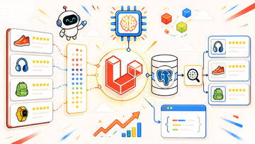 Laravel AI recommendation engine with embeddings, vector search, and PostgreSQL