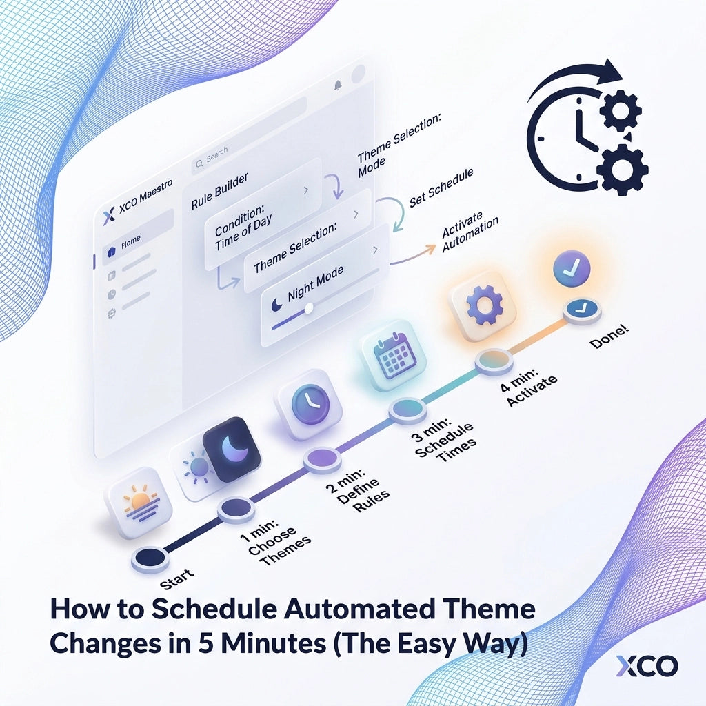 How to Schedule Automated Theme Changes in 5 Minutes (The Easy Way)